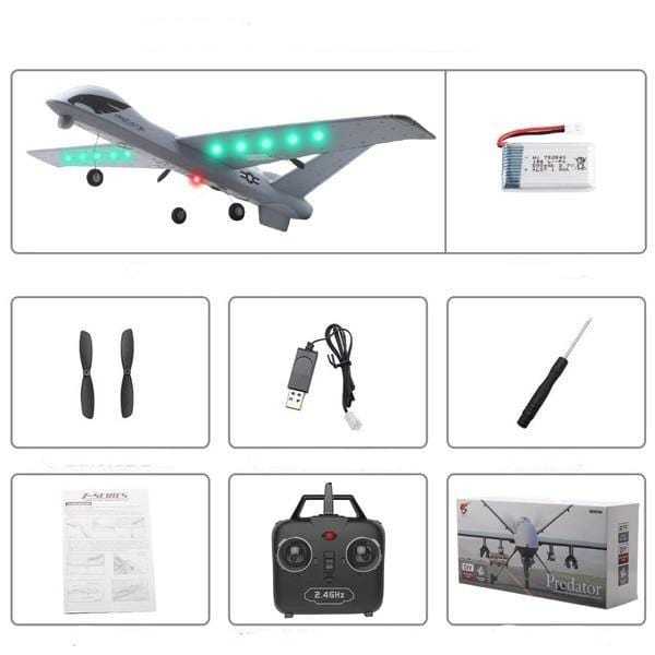 Avion rc jet 1 batterie option LED